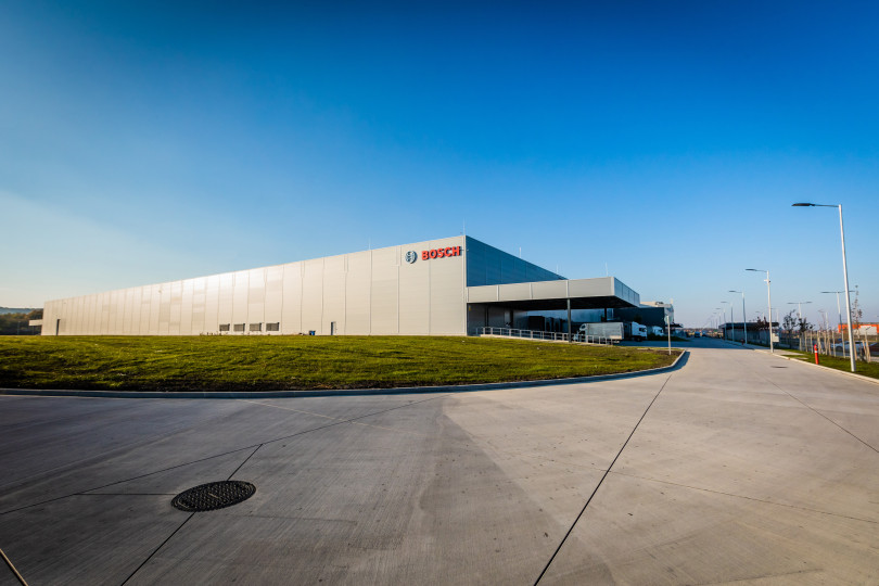 Bosch inaugurated a highly digitalized logistics and distribution center in Miskolc