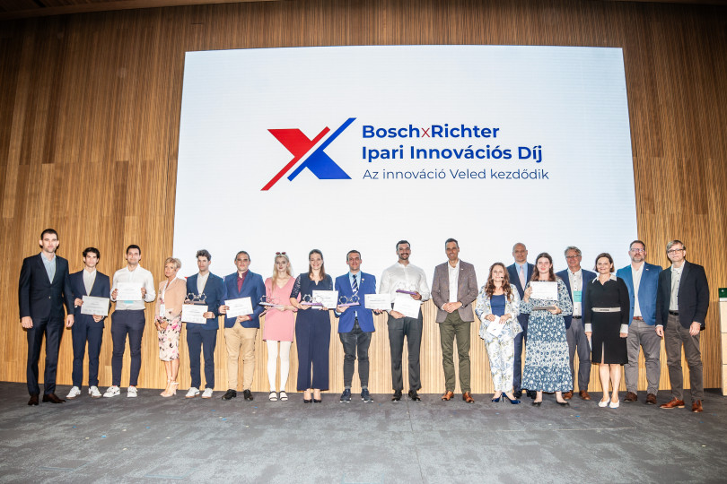 A digitális szívtől a hulladékhővel hajtott járművekig: Z-generációsok megoldásai a BoschxRichter Ipari Innovációs Díj versenyén