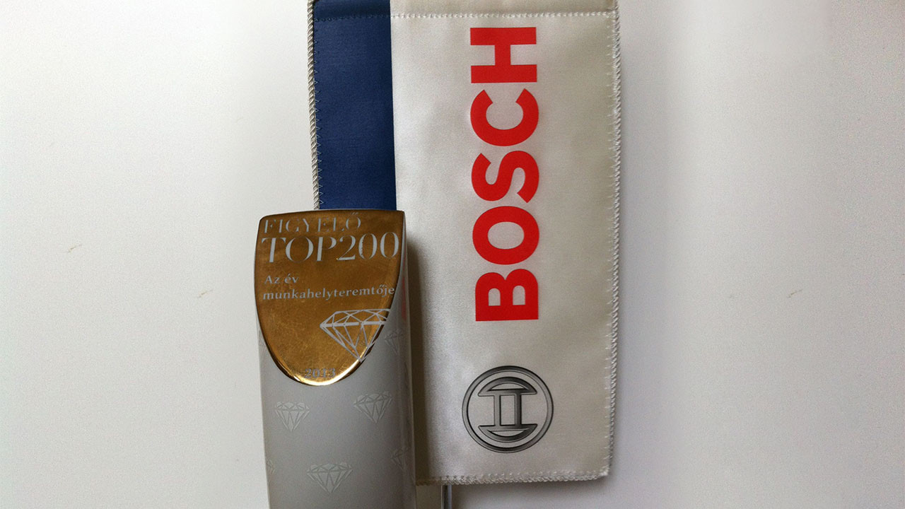 A Bosch az év munkahelyteremtője Magyarországon