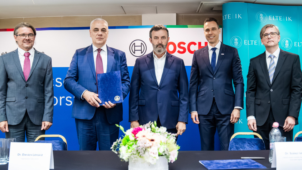 ELTE-Bosch: együtt írják a hazai AI jövőjét